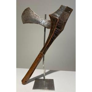 Fang Warrior Ax - Gabon - Cameroon - Equitorial Guinea - Early 19th Century - African Art