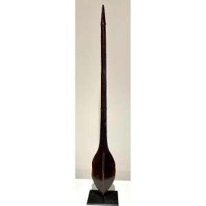 Solomon Islands War Club - Art Oceania - Melanesia - 19th Century - 118cm