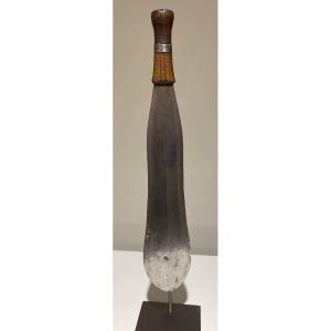 Old And Rare Knife From The Yakoma Ngbandi Tribe - Dr Congo Ubangi Region - 19th Century