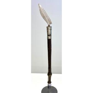 Very Old And Rare Knife From The Mangbetu Tribe - Dr Congo Uele Region - 19th African