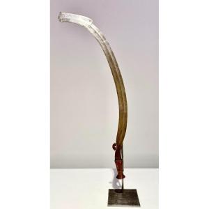 Antique And Exceptional Throwing Knife From The Nzakara Tribe Bandia Zande Boa Congo Africa-1880