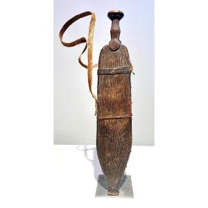 Rare Sword Knife From The Luba / Luluwa / Nkutshu Tribe Dr Congo - Africa Ca 1900
