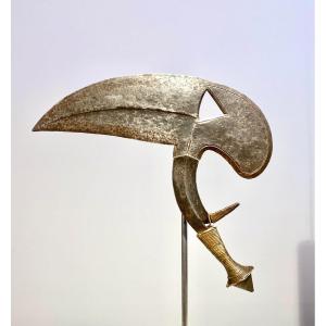 Ceremonial Knife Kota Gabon Pas Congo People Type Onzil Musele Osele De Jet