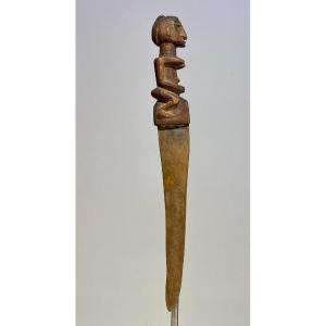 Old Rare Knife From The Dogon Tribe Mali Bandiagara African Art 19th Century