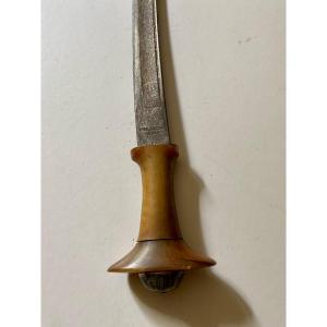Ethiopian Shotel Sabre - Abyssinia, Ethiopia, Late 19th Century Menelik II African Pas Congo