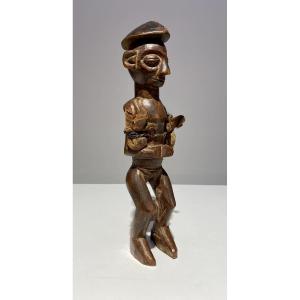 Yaka Statue Dr Congo Kwango Kwilu Angola 1920-1930 African Art Tribal Bakongo Fetish