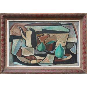 Czech Painter Jaroslav Král (1883 – 1942) "cubist Still Lifes"