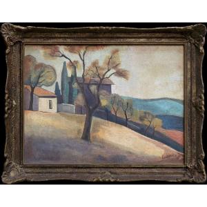 Important Czech Painter Otakar Kubín (othon Coubine) 1883 Boskovice – 1969 Marseille, France