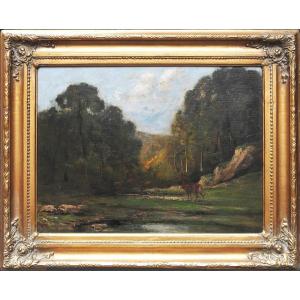 French Painter Jean Désiré Gustave Courbet 1819 Ornans – 1877 La Tour-de-peilz