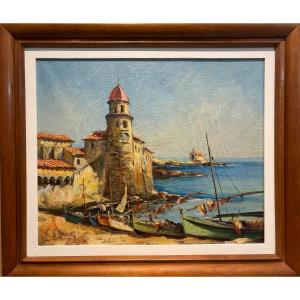 Guy Le Florentin (1907-1978) - The Port Of Collioure