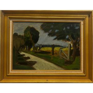 Auguste Chabaud (1882-1955) - Shadow On The Road