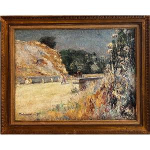 Joseph Meissonnier (1864-1943) - Animated Landscape