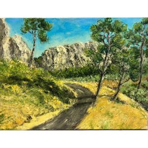Isabelle Vavasseur (20th Century) - The Alpilles