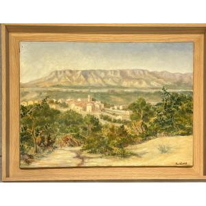 Paul Surtel (1893-1985) - The Village Of Fuveau