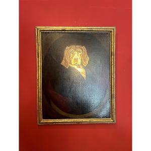 Dog Head Portrait Painting