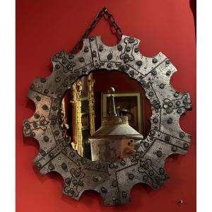 Wrought Iron Mirror 
