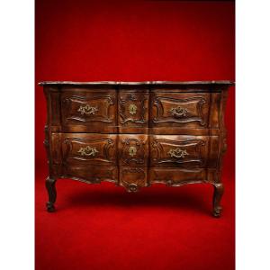 Louis XV Tombeau Chest Of Drawers