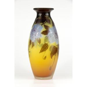 Gallé Vase (clematis)