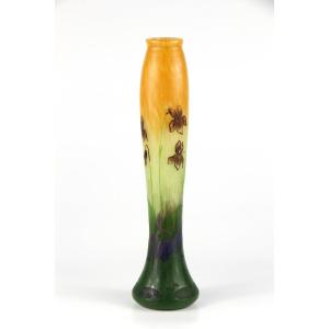 Daum Nancy Vase (violets)