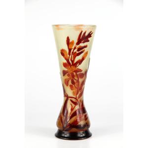 Gallé Vase (wallflowers)