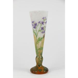 Daum Nancy Vase (cardamine)