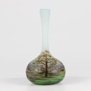 Daum Nancy Vase (lorraine Landscape)