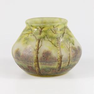 Daum  Nancy Vase (lorraine Landscape)