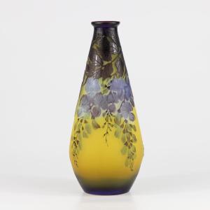 Gallé Vase (wisteria)