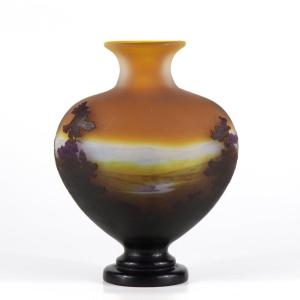Vase Gallé (la Ligne Bleue Des Vosges)