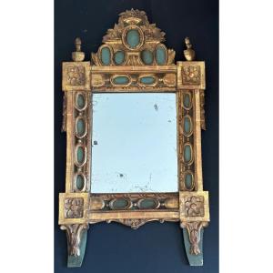 Empire Style Pediment Mirror