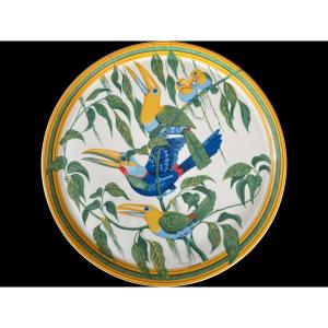 Tart Dish - Hermès Collection Toucan