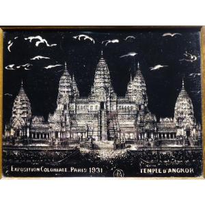 "Temple d'ANGKOR" Exposition Coloniale PARIS 1931
