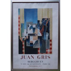 "violin And Guitar" Juan Gris ...lithograph..mourlot 1977