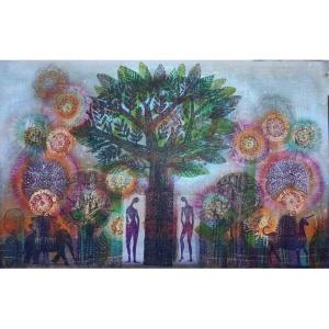 "the Terrestrial Paradise" By Serge Arnoux Around 1970