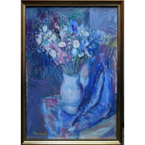 "bouquet Of Flowers" By Marthe Ducasse (marduk) Around 1950