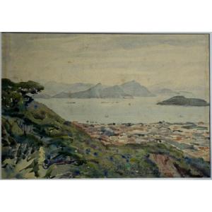 "guanabara Bay" Rio De Janeiro By H.giraud...1908