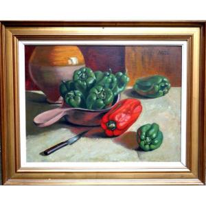 "the Red Pepper" By Henri Marcel Martin Around 1960