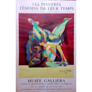 "galliera Museum" Jacques Villon, Poster Mourlot 1957
