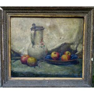 "aples And Pichet" By Marcel Laine-langford Circa 1920