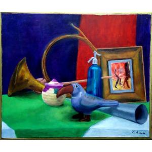 "the Mexican Bird" By Madeleine Alour Circa 1970/80