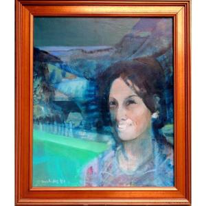 “young Girl In Baretous” By Paul Ambille ...1981