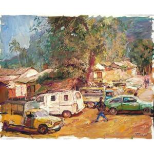 "african Parking" By Irina Conde...guinea Circa 1980/90