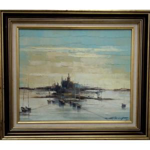 "the Old Port" By Lilian Aubert-nublat ...1977