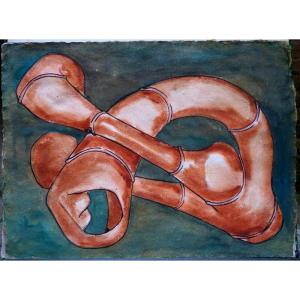 “formes” By Augustin Cardenas Around 1970/80