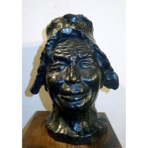 "nyepa" Bronze By Gerard Pestarque
