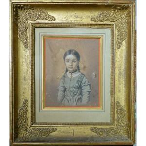 "little Girl" By Jules Boilly ...1844