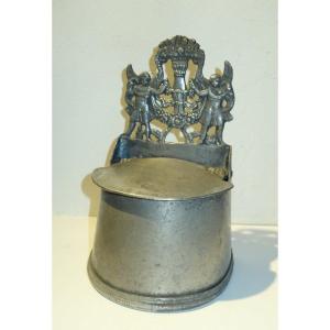 "salt Box" Tin With Hallmark