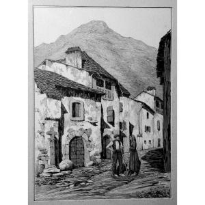 "beost Near Laruns" By Inigo Bernouville, 1936...bearn, Basque Country