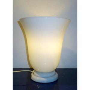 "table Lamp" Glass By Ccv Vianne Circa 1940/50