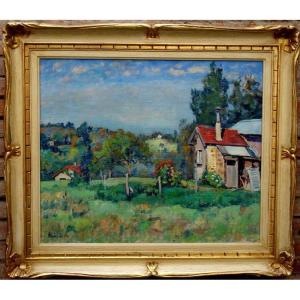 "summer In Creuse" By Rene-juste Circa 1920/30...crozant